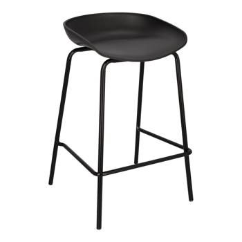 Barová židle Grego černá 65 cm