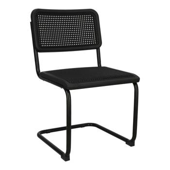 Černá houpačka Nelson černá/černá židle