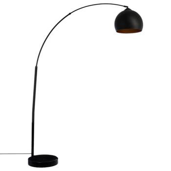 Černá podlahová lampa Hyto