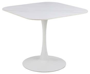 Čtvercový stůl Malta bílý