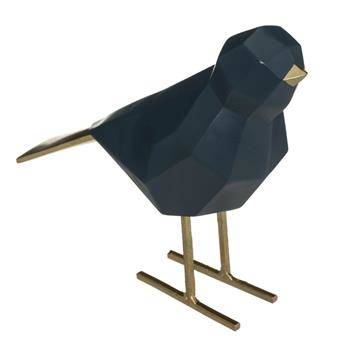 Figurka Origami Bird navy blue