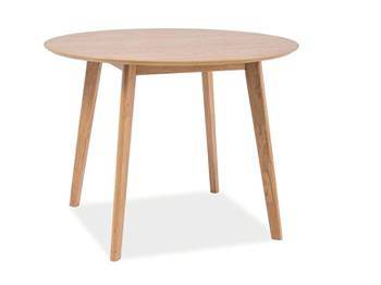 Kulatý stůl Mosos 90 cm dub   