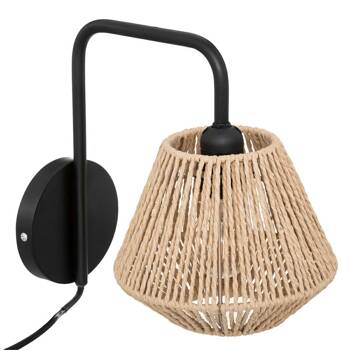 Nástěnná lampa Jily přírodní/béžová