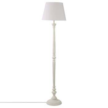 Podlahová lampa Leo 156 cm bílá