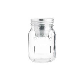 Sklenice s nádobkou 0,5l, Snack on the Go KILNER