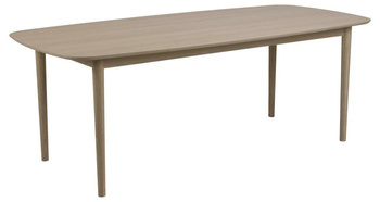 Stůl Aston bílý dub 100x210 cm