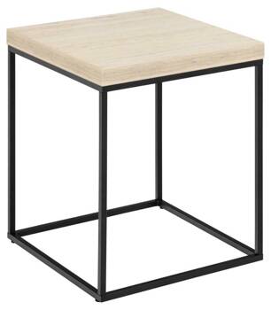Stůl Barossa 40x40cm béžový travertin