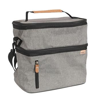 Termoobědová taška Zippi XL šedá