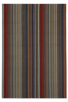 Venkovní koberec Spectro Stripes Teal Sedonia Rust 140x200cm