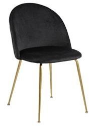 Židle Louise Black /Gold