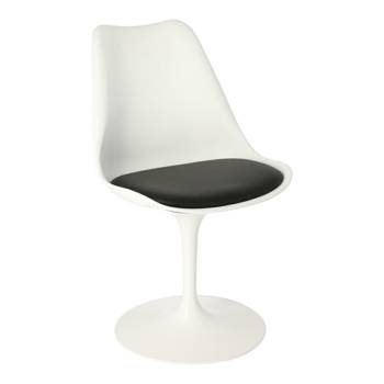 Židle Tulip Basic bílá/černá 