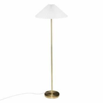 Zlatá stojací lampa Jil 150 cm