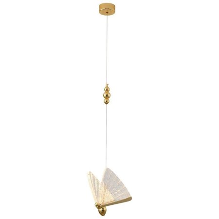 BEE LAMP 1 LED závěsná lampa zlatá 21 cm