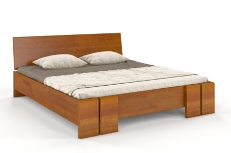 Borovicová postel Vestre Maxi s boxem 140x220