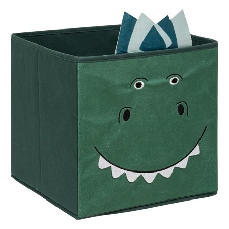 Box / Krabice do regálu Dinosauří zelená