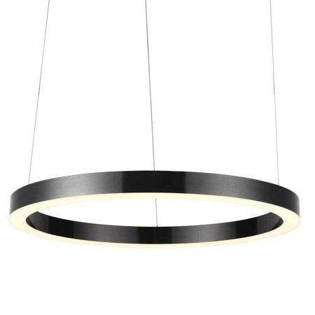 CIRCLE 80 LED závěsné svítidlo titan 80cm