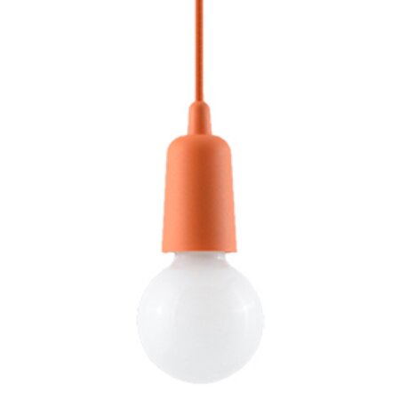 DIEGO 1 závěsná lampa oranžová