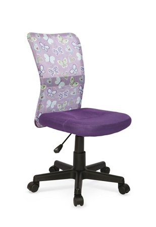 Dětská kancelářská židle Din fialová