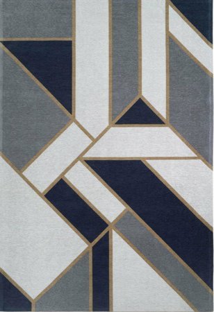 Koberec Gatsby Dark blue 200x300 Art deco