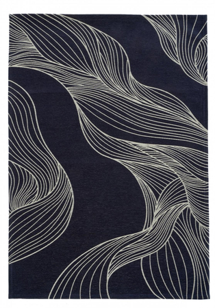Koberec Neptun Blue 160x230 Carpet Decor Art Deco
