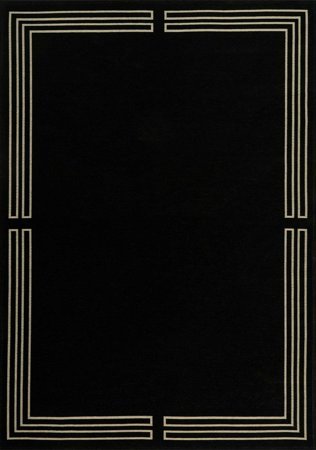 Koberec Royal Black 160x230 Art deco