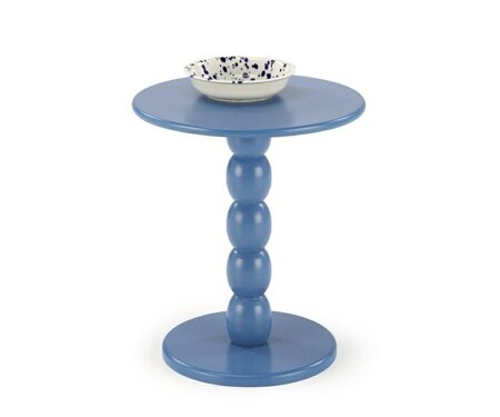 Konferenční stolek Deleyna modrý