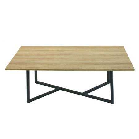 Konferenční stolek Hamilton přírodní/černý