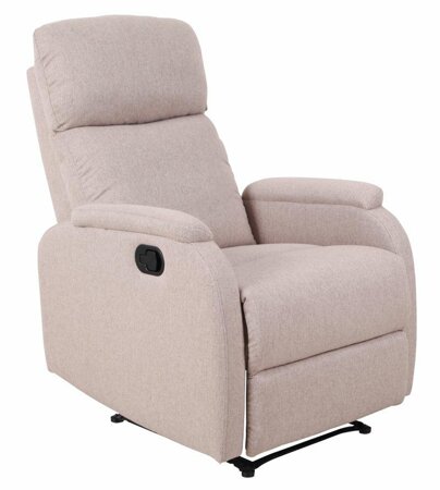 Křeslo Paige beige recliner