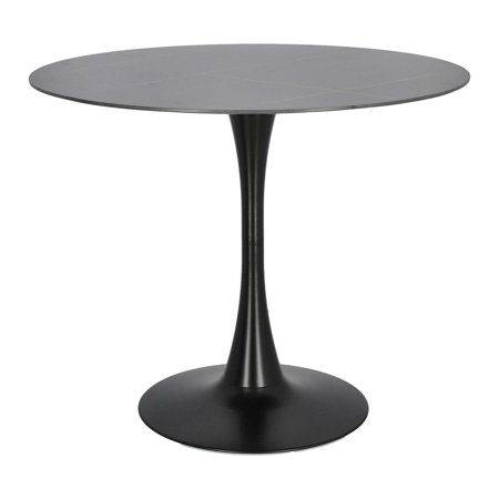 Kulatý stůl Simplet Skinny Premium Stone Black
