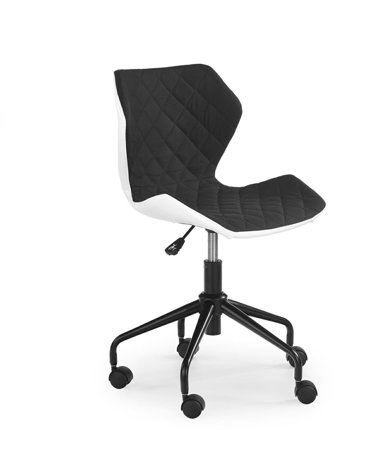 Kvíz Černá černobílá kancelářská židle