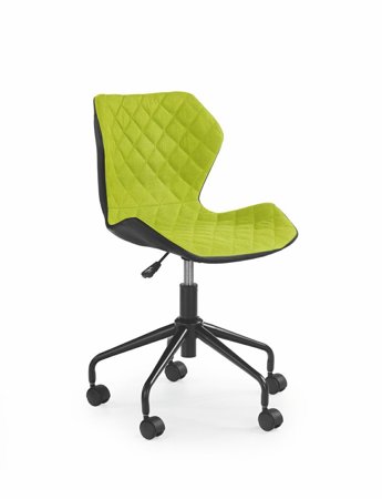 Kvíz Černá zelená/černá kancelářská židle