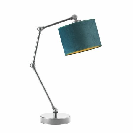 Lampa ASMARA VELUR GOLD stříbrná zelená 