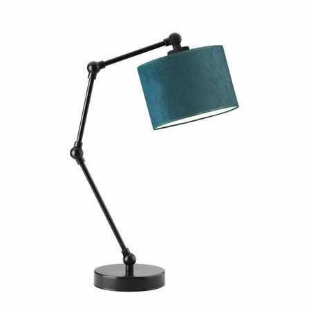 Lampa ASMARA VELUR černá zelená