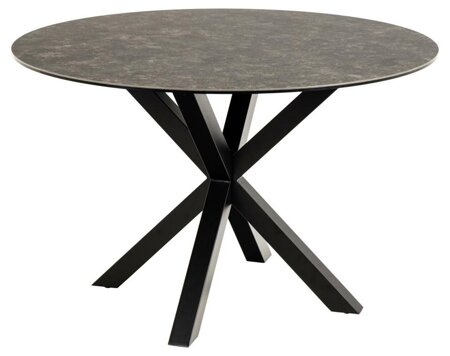 Nebeský stůl 120 cm hnědý Lemco