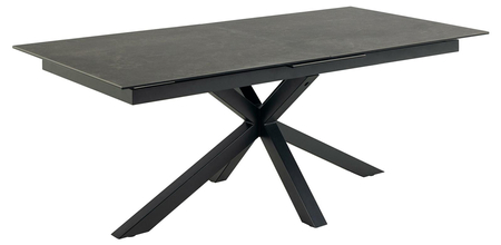 Nebeský stůl 200/240 cm černý