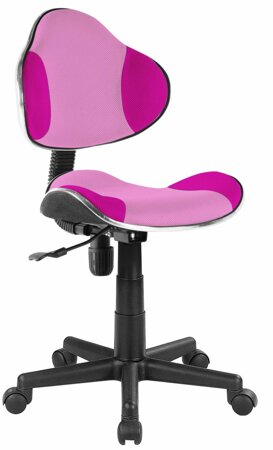 Otočná židle Costello růžová