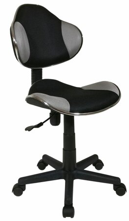 Otočná židle Costello šedá/černá