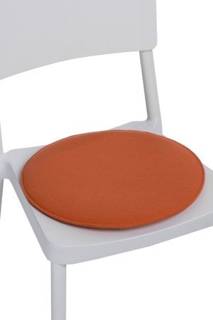 Podsedák na židli oranžový