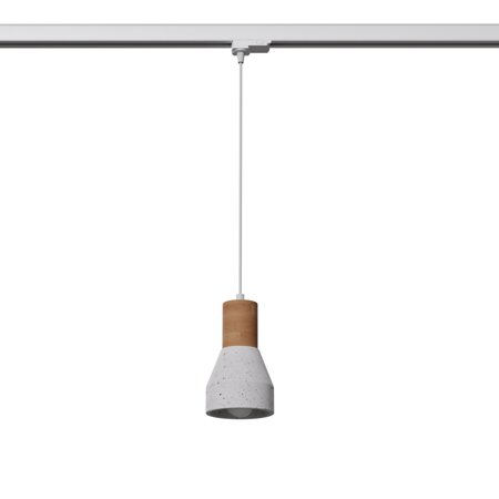 QUBIC závěsná lampa šedá E27 3000K 7,5W 620lm #W