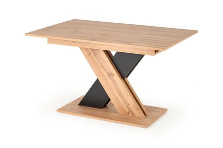 Skládací stůl Terol dub wotan/černý