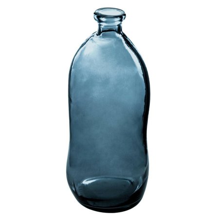 Skleněná váza Dame J 73cm modrá