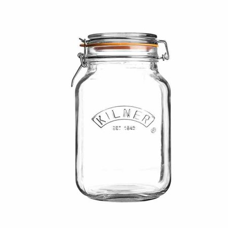 Sklenice 1,5 l, Square Clip Top Jar KILNER