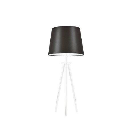 Stolní lampa Bergen hnědá/bílá