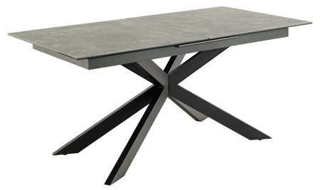 Stůl Irwine 168/210 cm černý