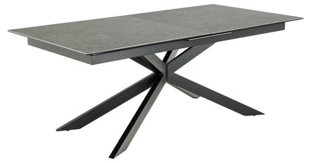 Stůl Irwine 200/240 cm černý
