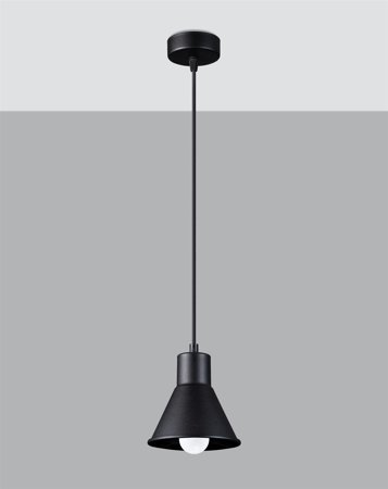 TALEJA 1 závěsná lampa černá [E27]