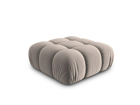 Taburet Bellis Beige Velvet