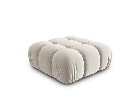 Taburet Bellis Light Beige Velvet