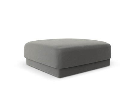 Taburet Miley Light Grey Velvet