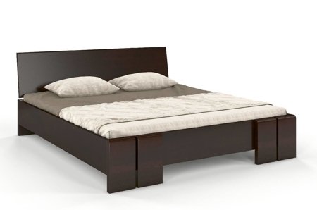 Vestre Maxi borovicová postel s truhlou 160x220